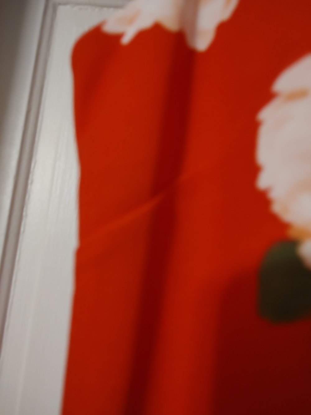 AGB Bright Red Floral Midi Dress - Picture 3 of 6